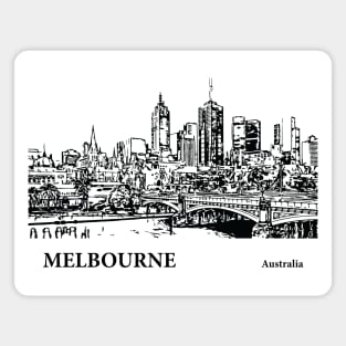 Melbourne Australia Magnet